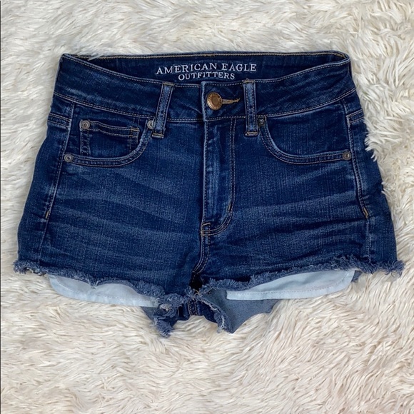 American Eagle Outfitters Pants - AEO Super Stretch Hi-Rise Shortie